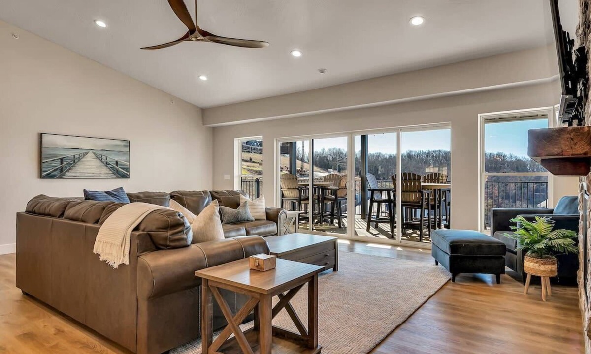 Table Rock House | Unique Lakeview Home with Indoor Pool in Basement!