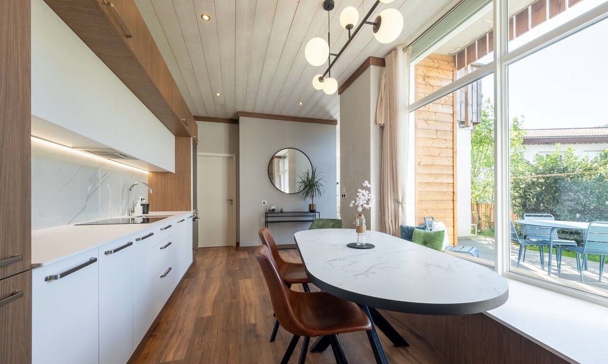Travexin Apartment | Unique loft with mountain-view terrace, 2 bedrooms, sauna, garage – Beds made & cleaning included