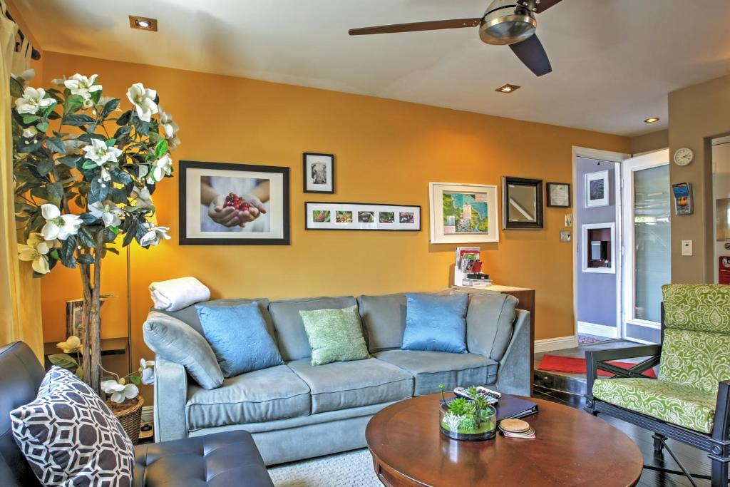 Sutter Villa | Unique Long Beach House w/Patio, Grill & Balcony