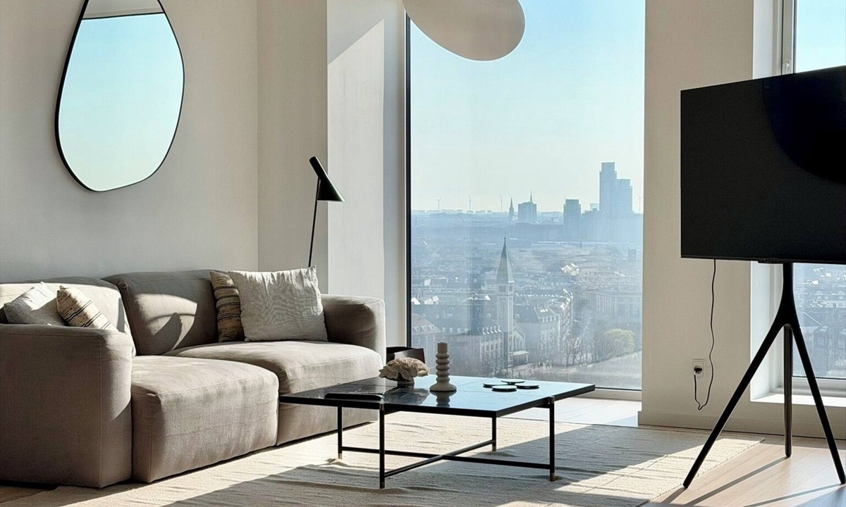 Vesterbro Apartment | Unique luxurious apartment with panoramic views in Copenhagen