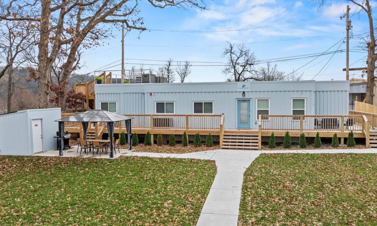 Downtown Branson House | Unique Shipping Container Stay - Walk to Branson Landing!
