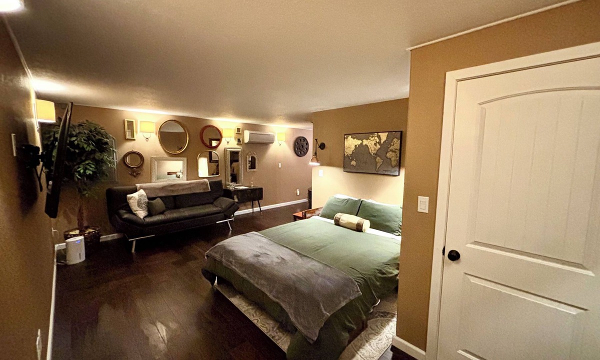 Boring Apartment | Unique Underground Speakeasy With Hot Tub