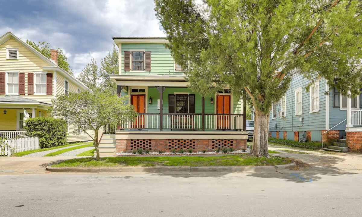 New Bern House | Unit A | Historic New Bern Stay!