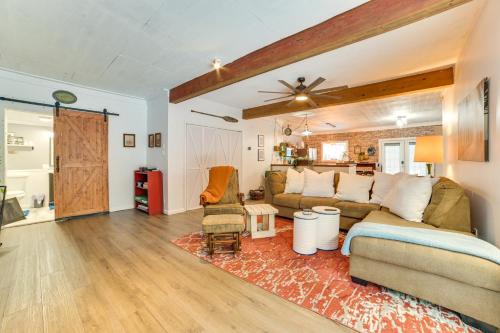 Onaway House | Updated Cabin with 2 Suites, Fire Pit and Forest Views