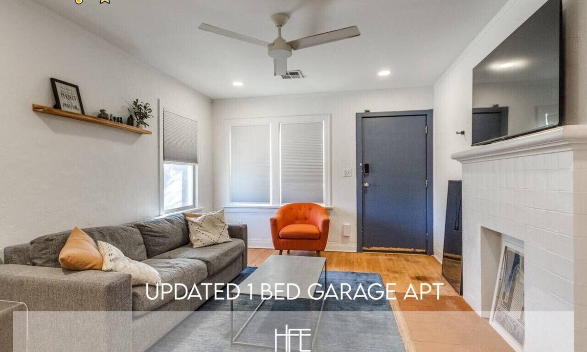 Central Oklahoma City Apartment | Updated Garage Apartment