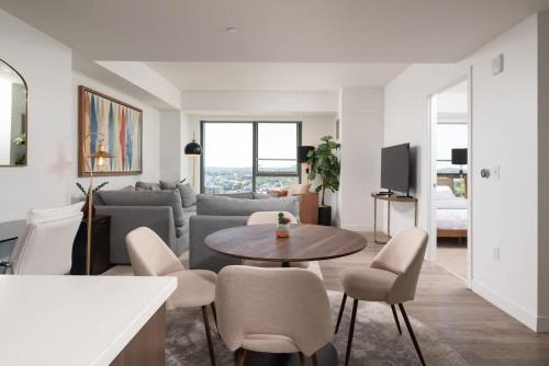 Central Square Apartment | Upscale 1BR MIT Harvard WiFi Gym W D Parking