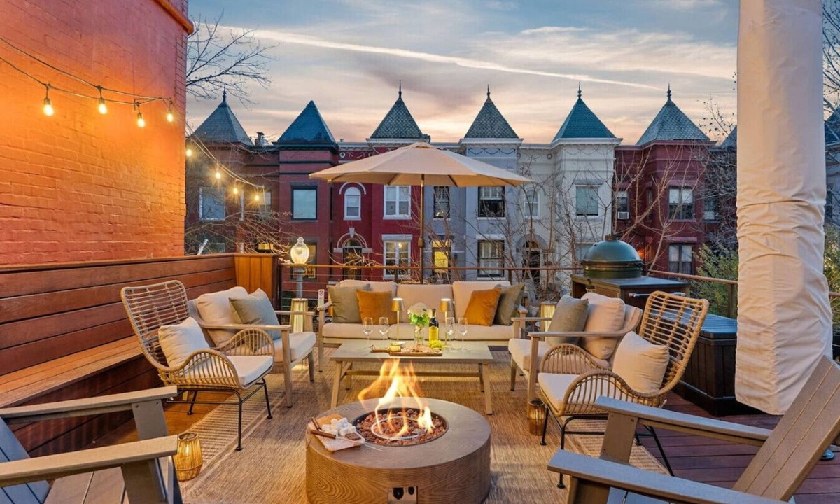Shaw Villa | Upscale DC Row Home w/Private Parking & Fire Pit