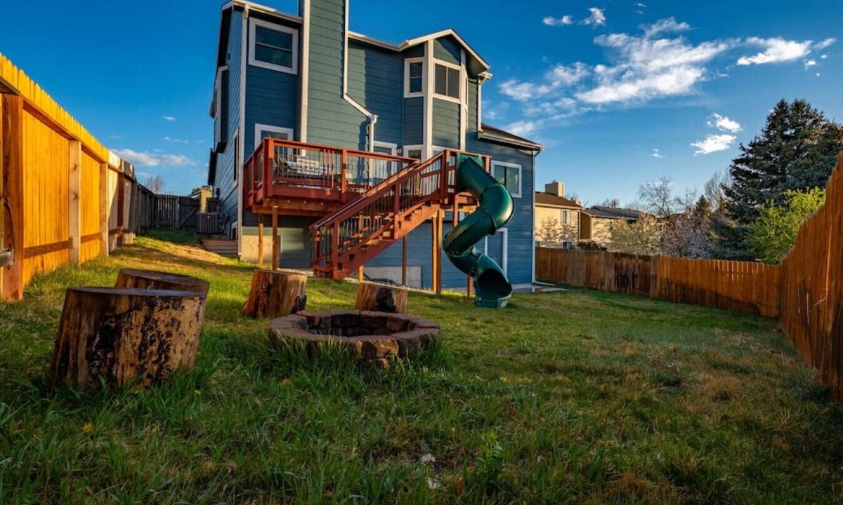 Northeast Colorado Springs House | USAFA -Spa -Slide -King Bed -Views -Pool Table