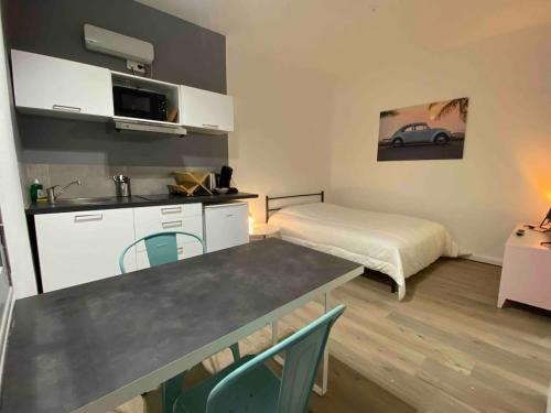 Valence Apartment | V1 lumineux studio plein centre - 5 min Golfech