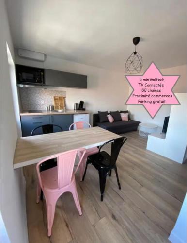 Valence Apartment | V3 Studio tout confort plein centre 5 min Golfech