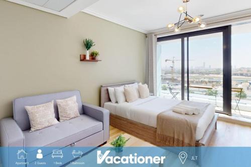 Jumeirah Lake Towers Apartment | Vacationer Holiday Homes I Elegant Studio I Convenient & Central Stay in JLT