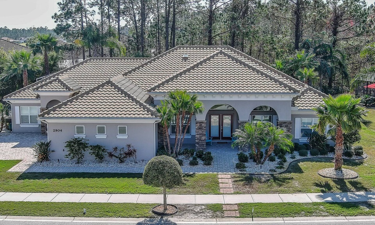 New Smyrna Beach House | Venetian Bay Luxury 4 Bedroom Estate Pool Beach Home Gated Golf Access Community
