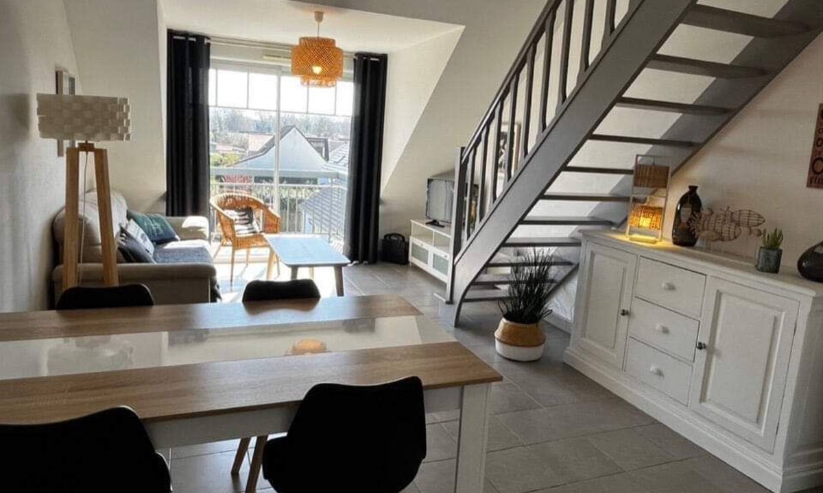 Merlimont Apartment | Very nice apartment 3 minutes from the beach and south-facing balcony