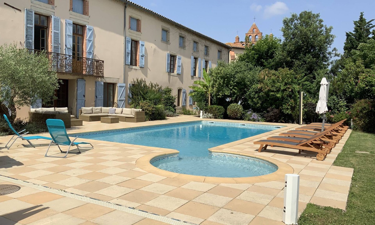 Caignac House | Very spacious House, Heated Pool, Tennis Court, Games Room, 2 acres of garden