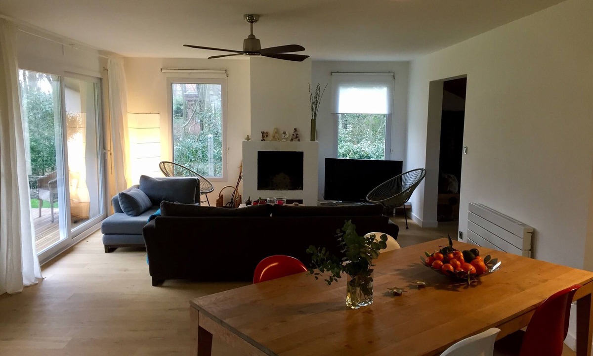Hardelot-Plage House | Very sunny villa, quiet, 8 pers, 500 m from the beach, large garden.