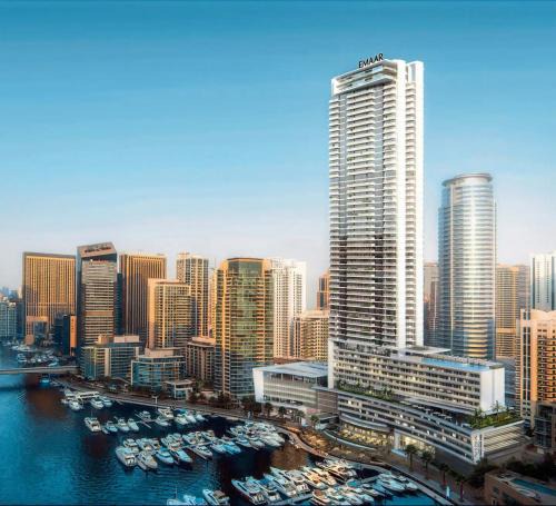 Dubai Marina Apartment | Vida Yacht Club # Up-scale 2BHK # Marina,Sea & Ain View