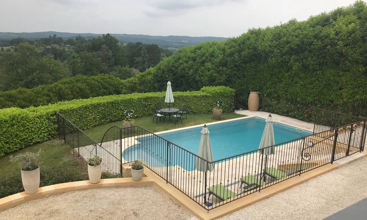 Plazac House | Views, air conditioned, heated pool, chefs kitchen,Saturday check-in out