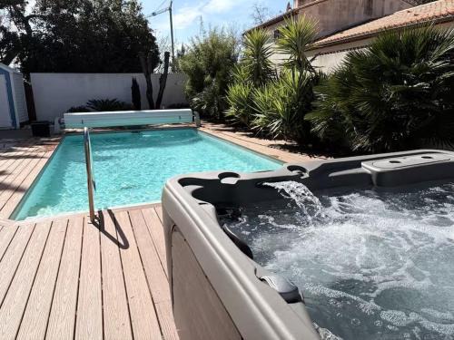 Bretignolles-sur-Mer Villa | Villa à Brétignolles avec piscine chauffée et SPA à plus de 34 degrès