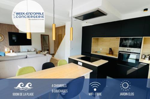 Stella-Plage House | Villa à la plage - au coeur de Stella-Plage