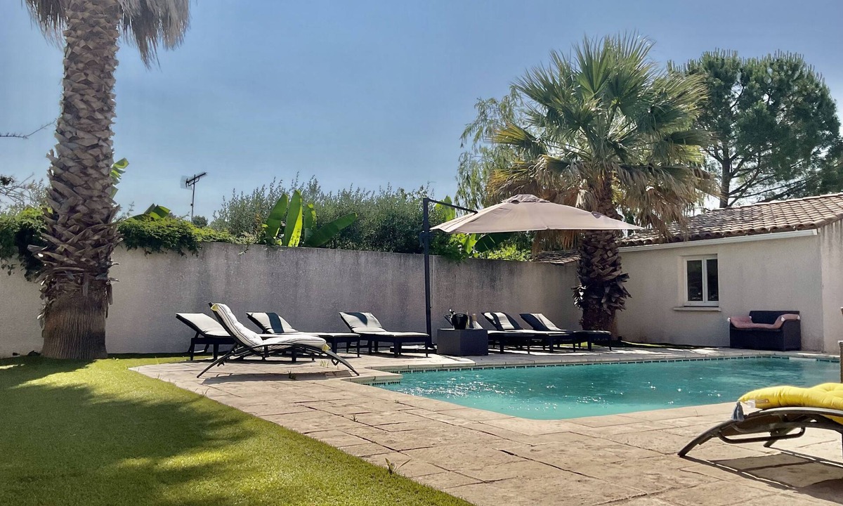Saturargues Villa | Villa 11 Couchages Avec Piscine Sans vis à vis