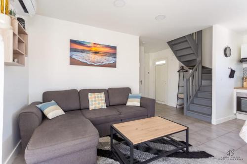 Sainte-Marie-Plage House | Villa 8 pers climatisée avec terrasse proche mer