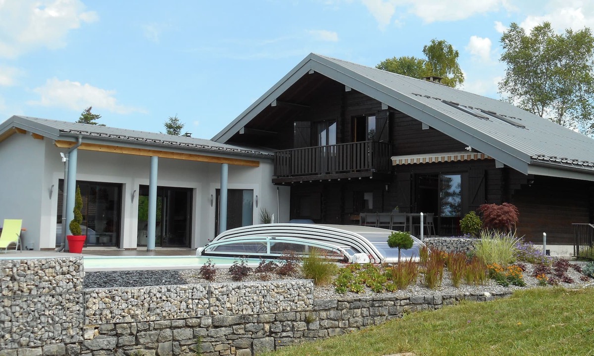 Charchilla Villa | Villa above Lake Vouglans