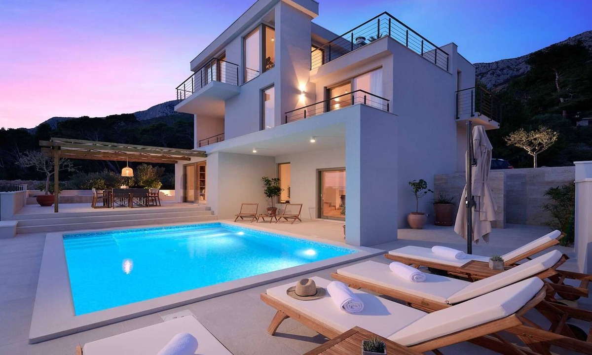 Sveta Nedjelja Villa | Villa Adria Gloss - luxury villa with breathtaking sea views by MyWaycation