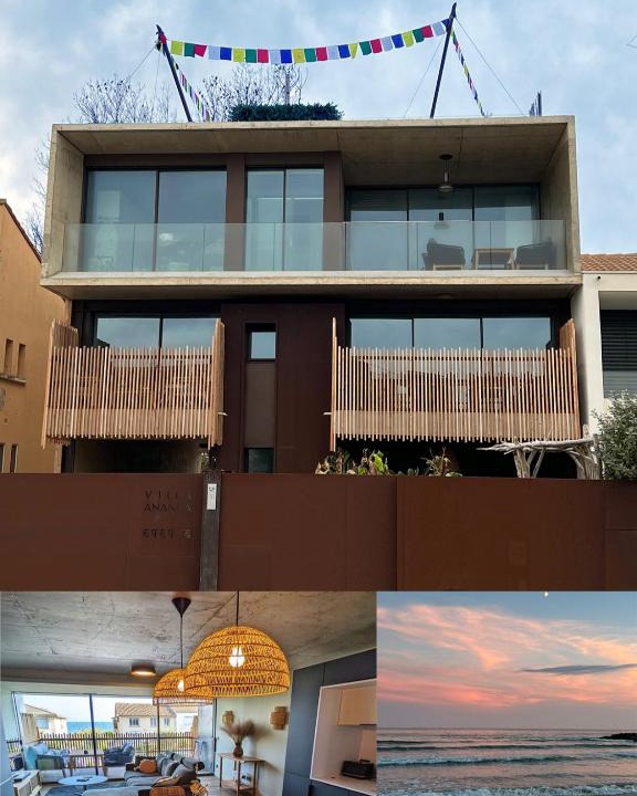Carnon-Plage Apartment | Villa Ananda - Gâia - Harmonie avec vue mer et étangs