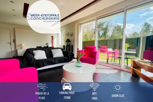 Cucq House | Villa avec jardin aux portes du Touquet Paris-Plage