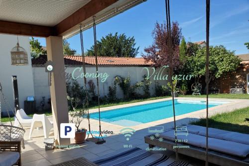 Castelginest Villa | Villa Azur Piscine et parking