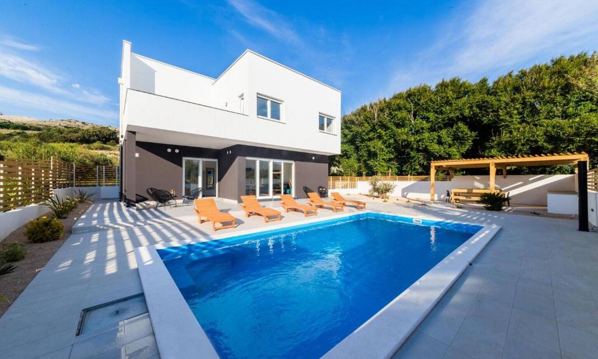 Pag Villa | Villa Belveder I - charming house with pool