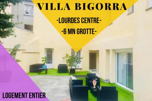 Lourdes Apartment | Villa Bigorra Lourdes centre Le Sanctuaire La Grotte , parking