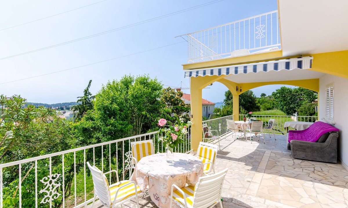 Cavtat House | Villa Bind Twin Room with Patio and Garden View R1