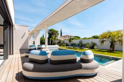 Le Grau-dʼAgde Villa | Villa Boston Pool Sauna Walk to Beach