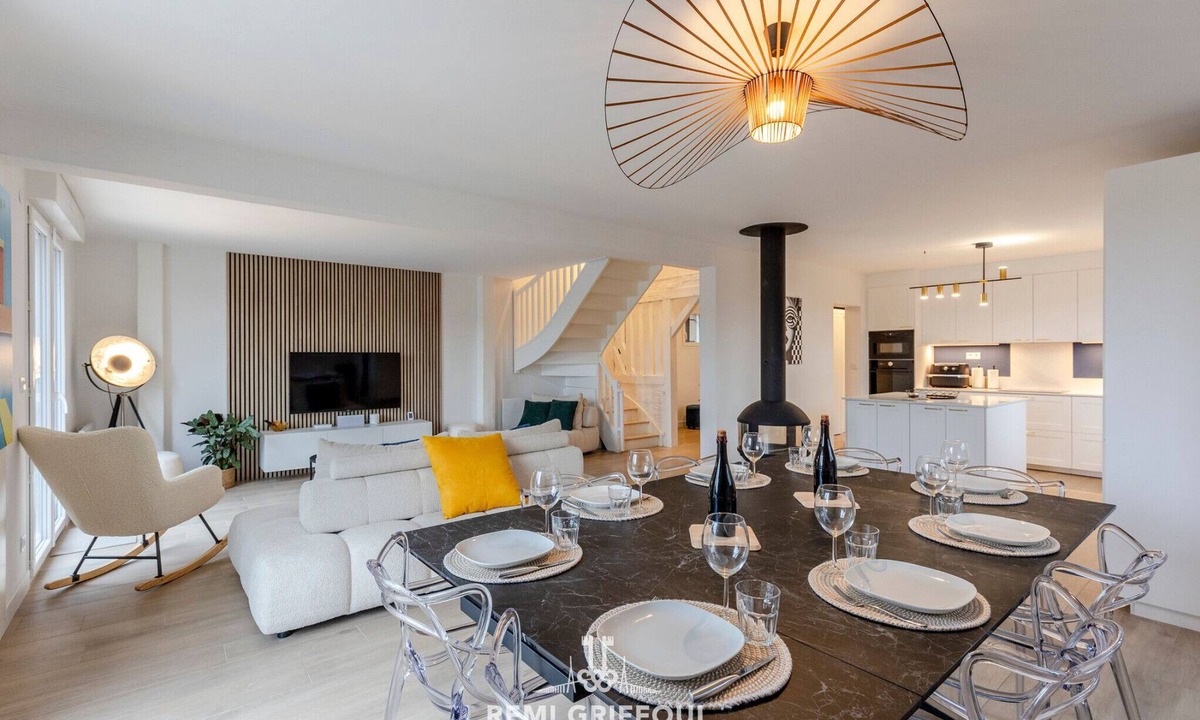 Gonneville-sur-Honfleur Villa | Villa Canet - Jacuzzi - Fireplace - Sauna, EV 10P