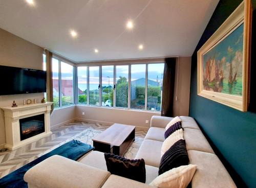 Mesnil-Val-Plage House | Villa Carolina - Sea View - Design - Private Terrace