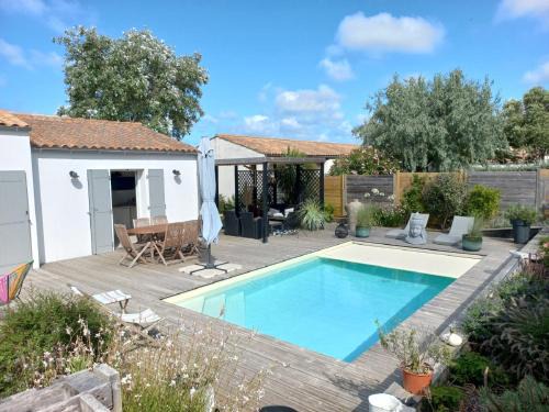 Saint-Denis-d'Oleron House | Villa Clara, 600m de la mer, piscine