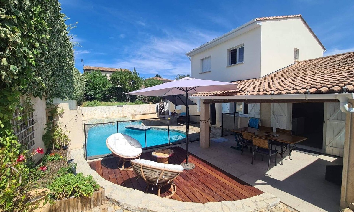 Saint-Aunes Villa | Villa Climatisée Avec Piscine