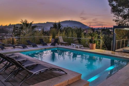 Le Beausset Villa | Villa d'exception au Beausset avec piscine chauffée