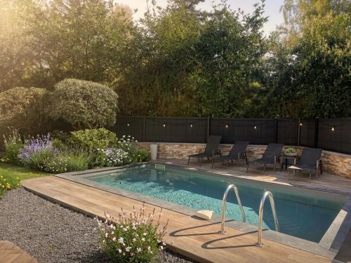 Treillieres Villa | Villa des 5 Mondes Piscine et billard 10 pers