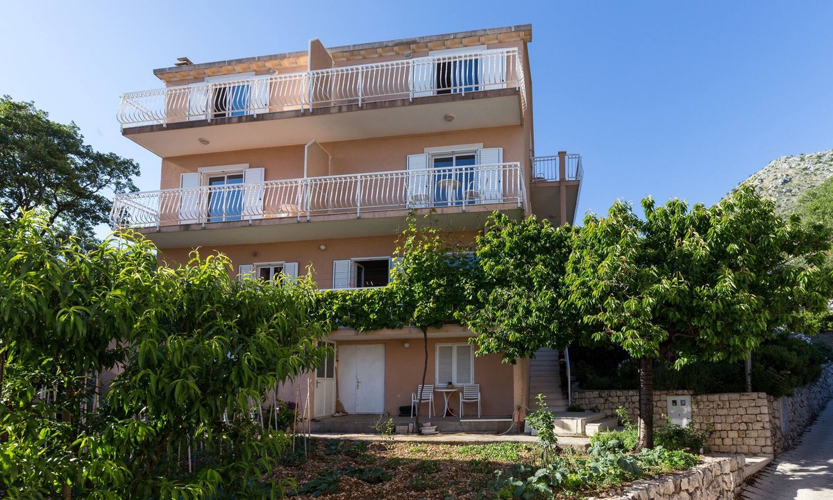 Plat Apartment | Villa Dubravka - Superior Studio Apartment with Balcony and Sea View