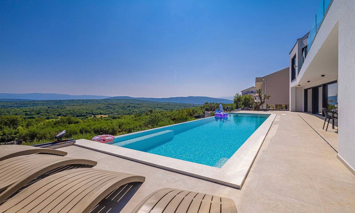 Salatic Villa | Villa ELEVATION with heated pool