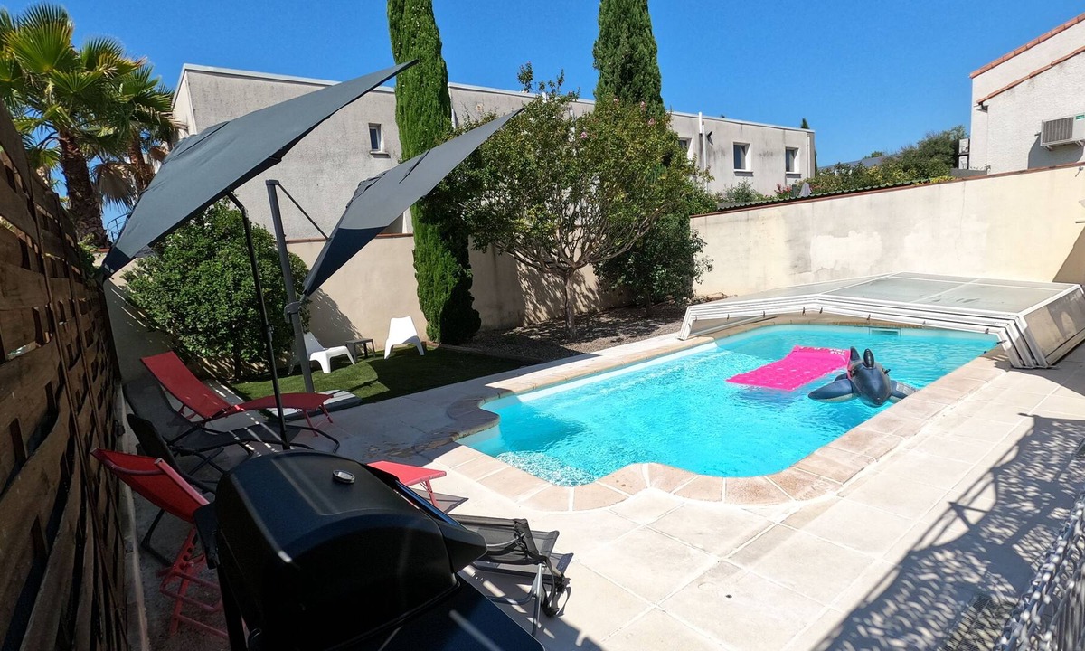 Baillargues Villa | Villa Familiale 130m² Piscine Golf Plages
