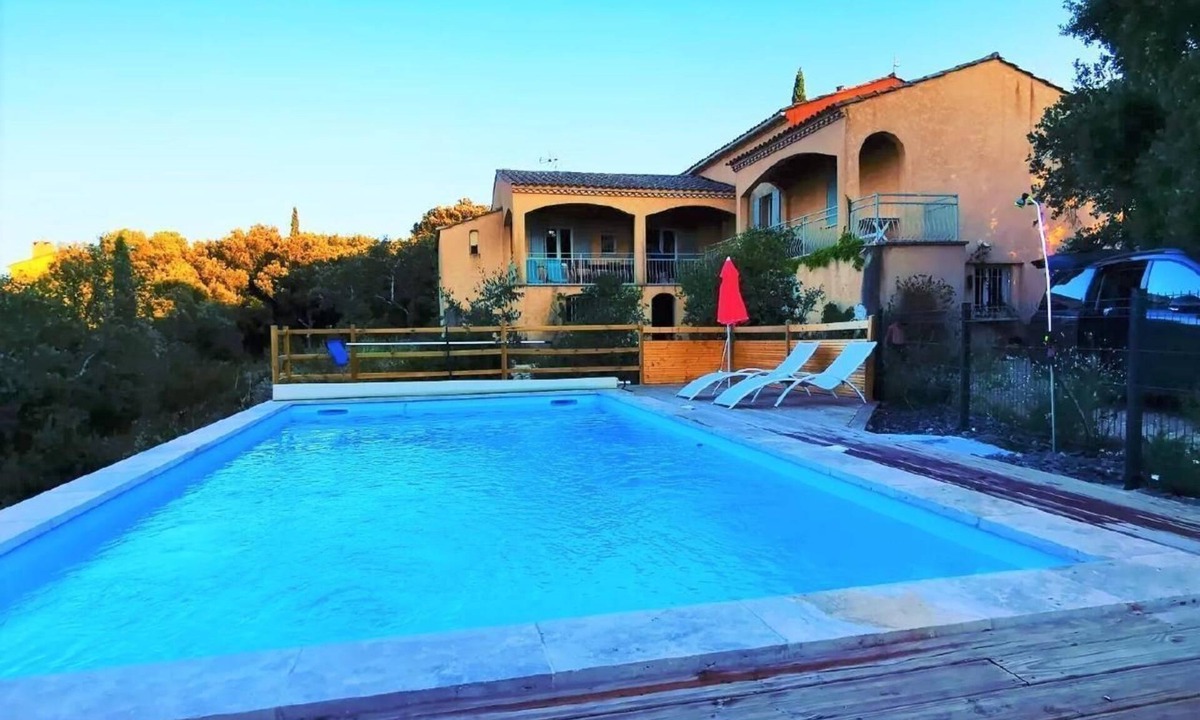 Saint-Siffret House | Villa Fleurie mit privat Pool