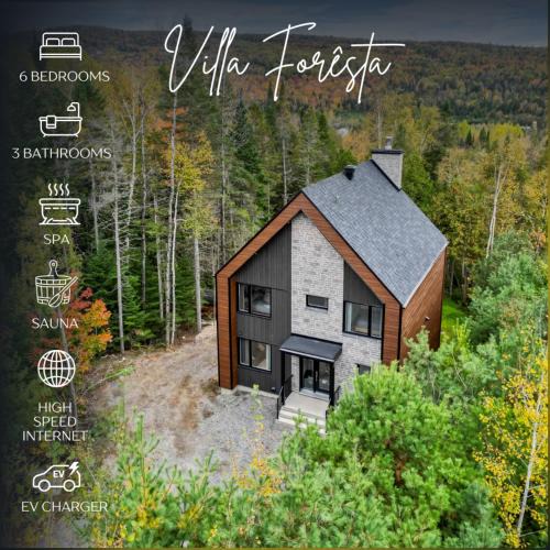 Saint Come Ski Chalet | Villa Forêsta Ski, Spa & Sauna