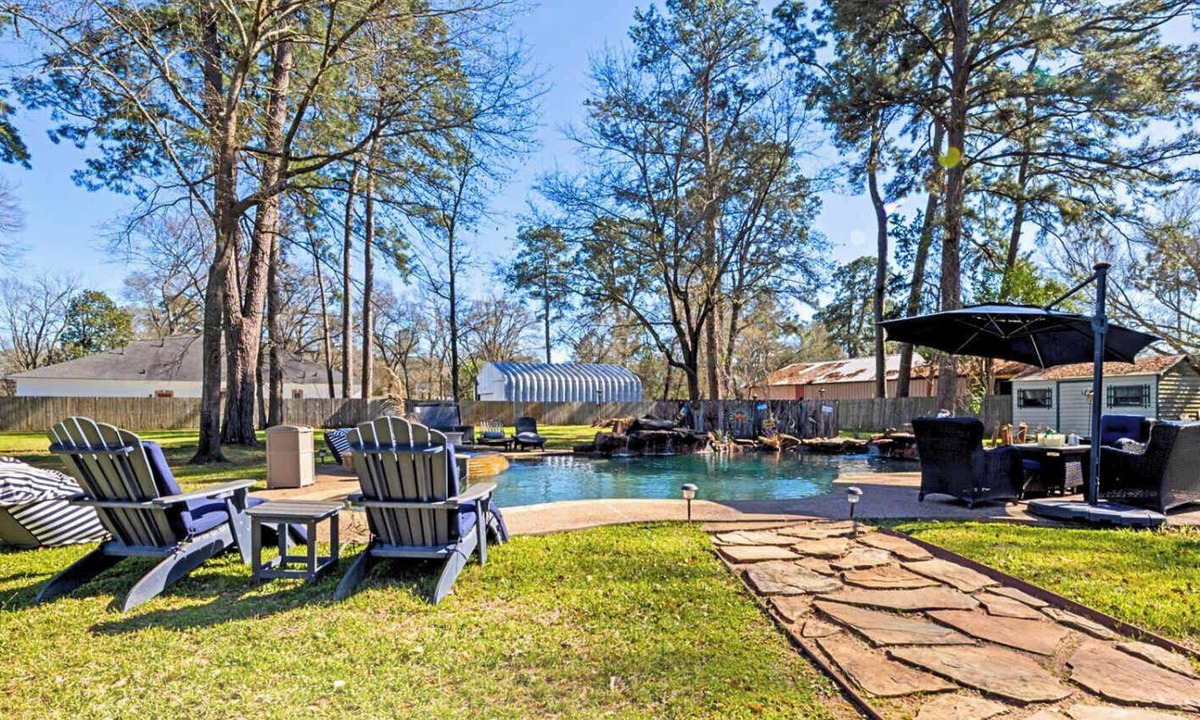 Tomball House | Villa for 50 ppl-Pool & Private Cinema