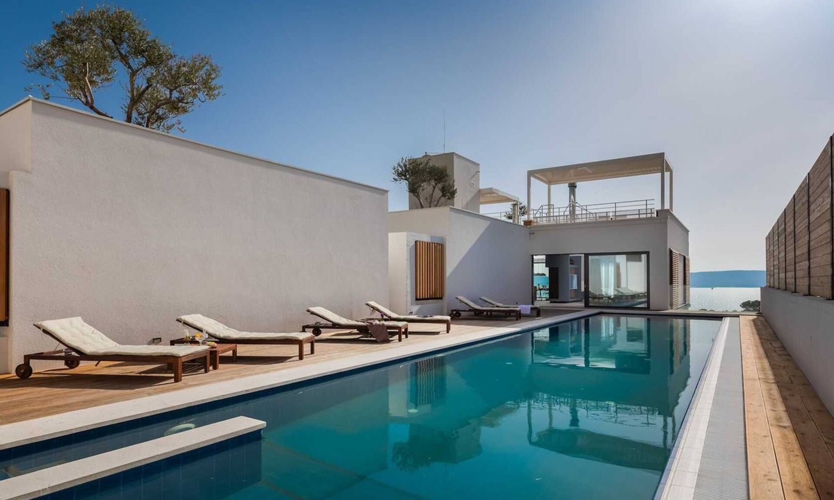 Marusici Villa | Villa Gemelos - sea views, heated pools, jacuzzi, sauna and a gym by MyWaycation