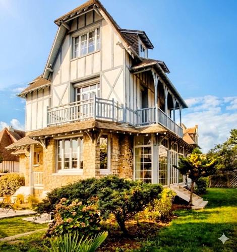 Benerville-sur-Mer Villa | Villa Georgia - Elégante villa anglo-normande avec jardin - Plage à 100 m