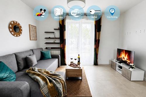 Meaux House | Villa Gris Perle - Parking gratuit - Wi-Fi