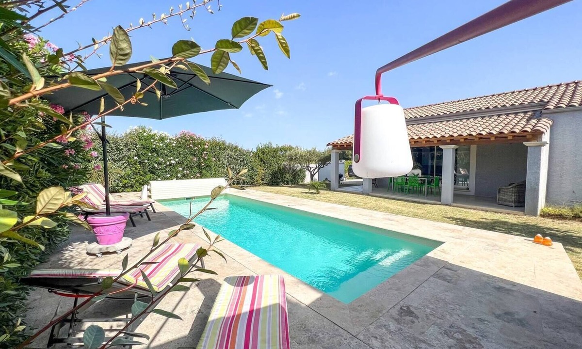 Blauzac House | Villa Harmonie-8min from Uzès Clim & pool -Blauzac